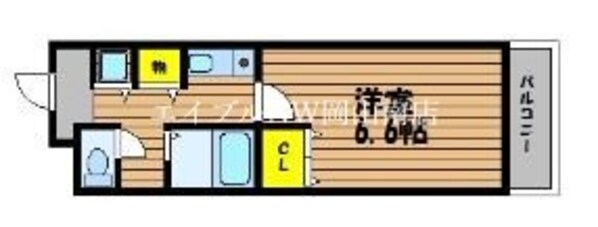 清輝橋駅 徒歩46分 4階の物件間取画像